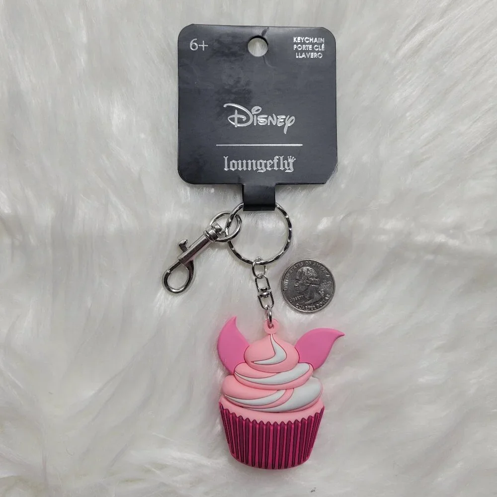 Loungefly Piglet Cupcake Keychain